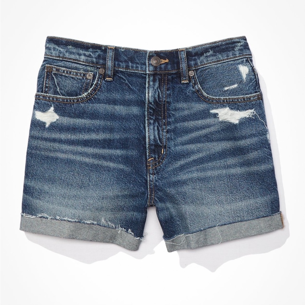 AE Denim Highest Waist 90’s Boyfriend Shorts